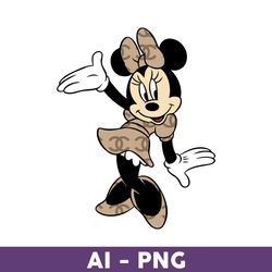 Minnie Mouse Chanel Png, Chanel Brands Logo Png, Minnie Png, Disney Chanel Png, Disney Png, Fashion Bands Png - Download