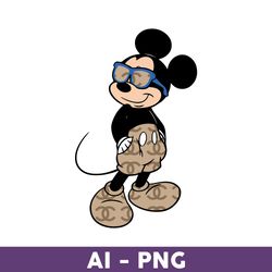 Chanel Sunglasses Eyewear Mickey Png, Chanel Brand Logo Png, Mickey Mouse Png, Disney Png, Fashion Bands Png - Download