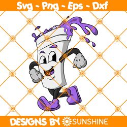 Double Cup Man SVG PNG, Double Cup Lean Svg, Purple Drank Svg, Funny Characters Svg, Dirty Sprite Svg, File For Cricut
