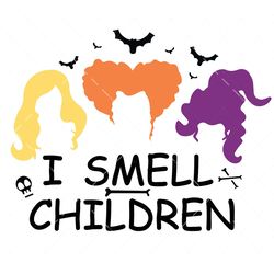 I Smell Children SVG, PNG, PDF, Sanderson Sisters SVG