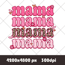 Mama Boho Distressed Stacked PNG, Sublimation Designs, Mama Sublimation PNG, Boho Mama Sublimation Design, Boho PNG