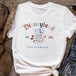 Disneyland Mickey and Friends California Shirt, Vintage Disneyworld shirt, Retro Disneyland Sweatshirt, Est 1955 Califor