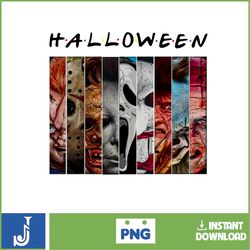 Horror Characters Png, Horror Squad Png, Horror Friends Png, Halloween Horror Png, Halloween PNG, Horror Squad, Friends