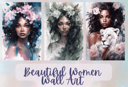 Beautiful Women Wall Art Jpg