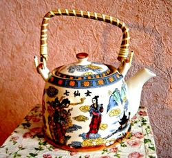 Vintage Japanese Ceramic Teapot / Japanese Teapot / Vintage Teapots / Vintage Japanese Ceramic Teapots