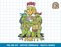 Teenage Mutant Ninja Turtles 30th Birthday Pizza Party  png, digital download,clipart, PNG, Instant Download, Digital do