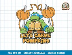 Teenage Mutant Ninja Turtles Let's Carve Pumpkins png, digital download,clipart, PNG, Instant Download, Digital download