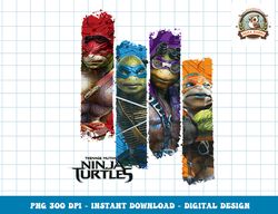 Teenage Mutant Ninja Turtles Movie Paneled png, digital download,clipart, PNG, Instant Download, Digital download, PNG p