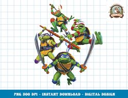 Teenage Mutant Ninja Turtles Mutant Mayhem Action Shot png, digital download,clipart, PNG, Instant Download, Digital dow