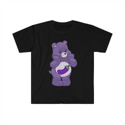 Eggplant Care Bear T-Shirt
