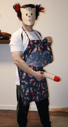 Penis funny apron,dad apron,naughty game,funny mens apron,eccentric clothes,Willy apron,Penis Apron for dad,Kitchen Apro