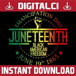 Juneteenth African American Freedom Black History June 19 Black History, Black Power, Black woman, Since 1865 PNG Sublim