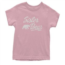 Sister Bear Cub Family Youth T-shirt
