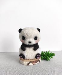 Panda pom pom kawaii toy/Animal lover gift