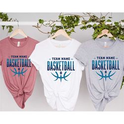 Custom Basketball Shirt, Personalized Basketball Shirt, Basketball Team Name Shirt, Basketball Shirt, Game Day Shirt, Ba