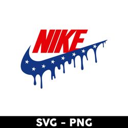 Flag America Nike Logo Svg, Nike Logo Svg, Nike Svg, Flag USA Svg, Png Dxf Eps File - Digital File