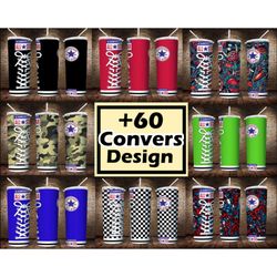 60 Converse Tumbler Bundle, Mega Tumbler Bundle, Tumbler Bundle Design, Sublimation Tumbler bundle, 20oz skinny Tumbler
