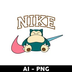 Nike Snorlax Svg, Nike Pokemon Logo Svg, Nike Logo Svg, Pokemon Svg, Png Dxf Eps File - Digital File