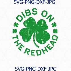 Dibs one the redhead Svg, wants the redhead disney svg, irish ring, irish svg, irish drinking svg, shamrock svg, irish