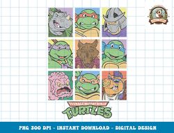 TMNT All Characters Square Design png, digital download,clipart, PNG, Instant Download, Digital download, PNG pack, Tran