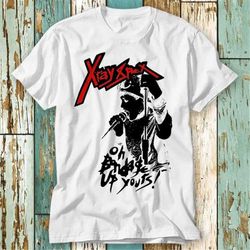Xray Spex Oh Bondage Up Yours Music Band Retro 90s T Shirt Top Design Unisex Ladies Mens Tee Retro Fashion Vintage Shirt