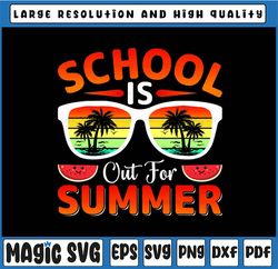 Vintage Style Last Day Of School Out For Summer Teacher Summer PNG, Last day of school,Digital Download