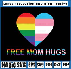 Free Mom Hugs Svg, Gay LGBT Svg, Pride Month Svg, Pride Mom Svg, Pride Ally Svg, Pride Ally , LGBT Svg, Digital Download