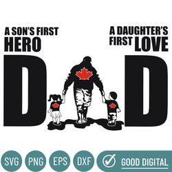 Toronto Blue Jays Dad A Sons First Hero Daughters First Love Svg, Fathers Day Gift, Baseball Fan Svg, Dad Shirt, Fathers