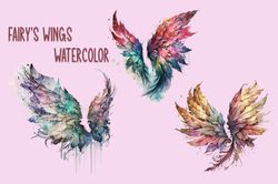 Fairy's Wings Watercolor