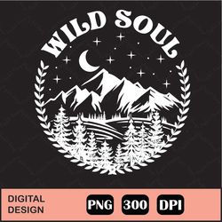 Wild Soul Mountain Sublimation png