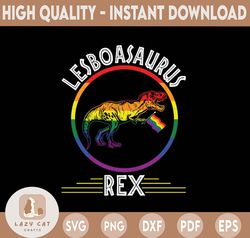 Lesboasaurus Rex LGBT Rainbow Png, Gay Pride Png, LGBT Png, LGBT Pride Png, Lgbt Dinosaur Png, Cat Pride, Lgbt Ally LGBT