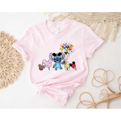 Stitch Shirt, Disney Shirt, Stitch Snacks Shirt, Stitch Balloon Shirt, Disney Snack Shirt, Disneyland Shirt, Disney Grou
