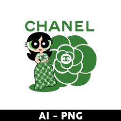 Chanel Powerpuff Girls Png, Chanel Png, The Powerpuff Girls Png, Cartoon Chanel Png Digital File - Digital File
