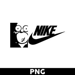 Homer Simpson Nike Png, Nike Logo Png, Homer Simpson Png, Homer Simpson Png Digital File - Digital File
