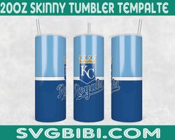 Kansas City Royals Tumbler Wrap, Baseball Tumbler Wrap Png, 20oz Tumbler Wrap, MLB Tumbler PNG, Kansas City Royals PNG