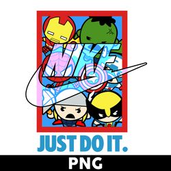 Avengers Nike Png, Superhero Swoosh Png, Nike Logo Png, Avengers Png, Marvel Png Digital File - Digital File