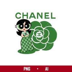 Chanel Powerpuff Girls Png, Chanel Png, The Powerpuff Girls Png, Cartoon Chanel Png, Ai Digital File