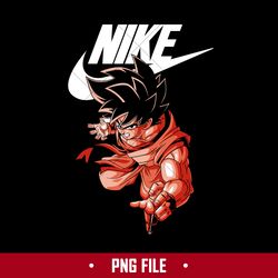 Goku Nike Png, Anime Nike Png, Son Goku Png, Nike Logo Png Digital File