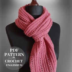 Cozy scarf crochet, simple pattern crochet, pattern crochet beginner friendly, easy crochet pattern pdf, crochet snood.