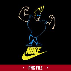 Johnny Bravo Nike Png, Johnny Bravo Swoosh Png, Nike Logo Png, Johnny Bravo Png Digital File