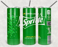 Sprite Tumbler Wrap Design - JPEG & PNG - Sublimation Printing - Soda / Pop - 20oz Tumbler