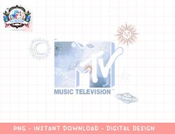 Mademark x MTV - Official MTV 1981 with an hand painted Sky in Background png, digital download, instant download,MTV, M