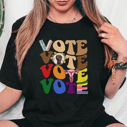 VOTE Shirt, Banned Books Tee, Reproductive Rights Tee, BLM Shirt, LGBTQ Gift, Political Activism Shirt, Roe v Wade Shirt