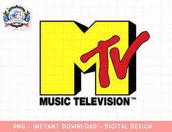 MTV Bright Yellow M & Red TV Logo Graphic png, digital download, instant download,MTV, MTV LOGO, MTV PNG