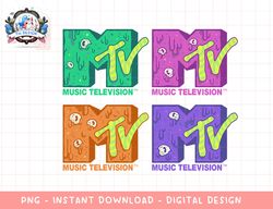 MTV Halloween Slime Logos  png, digital download, instant download,MTV, MTV LOGO, MTV PNG