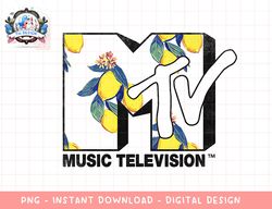 MTV Logo Lemon Style  png, digital download, instant download,MTV, MTV LOGO, MTV PNG