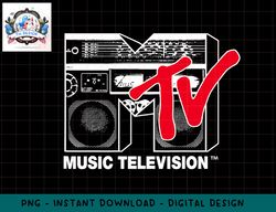 mtv logo red boombox graphic png, digital download, instant download,mtv, mtv logo, mtv png