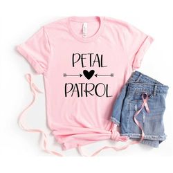 Petal Patrol Shirt, Wedding Proposal T-Shirt, Flower Girl Shirt, Wedding Rehearsal T, Wedding Party Shirt, Flower Girl G
