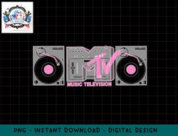 MTV Retro Pink And Gray Boombox Logo Graphic png, digital download, instant download,MTV, MTV LOGO, MTV PNG