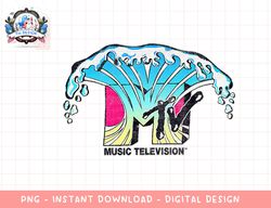 MTV Wave Splash Logo png, digital download, instant download,MTV, MTV LOGO, MTV PNG